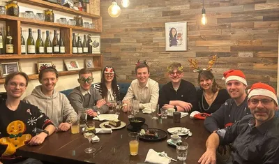 Weihnachtsfeier des NetCero Teams