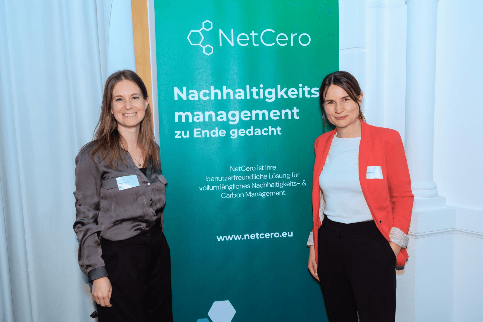 NetCero auf einer Veranstaltung