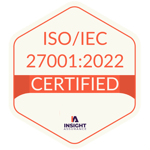 ISO/IEC 27001:2022 zertifiziert — Insight Assurance