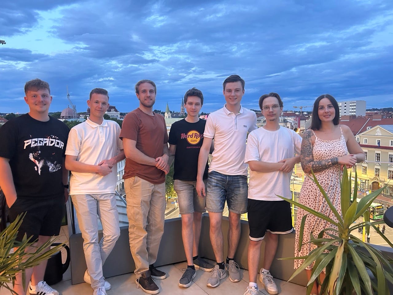Das NetCero Team in Wien